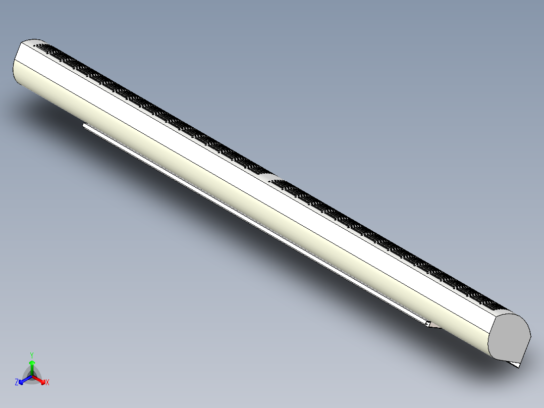 风幕机模型正等轴测图