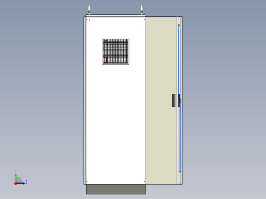 双柜组装软启动旁路630Aplc控制柜左视缩略图