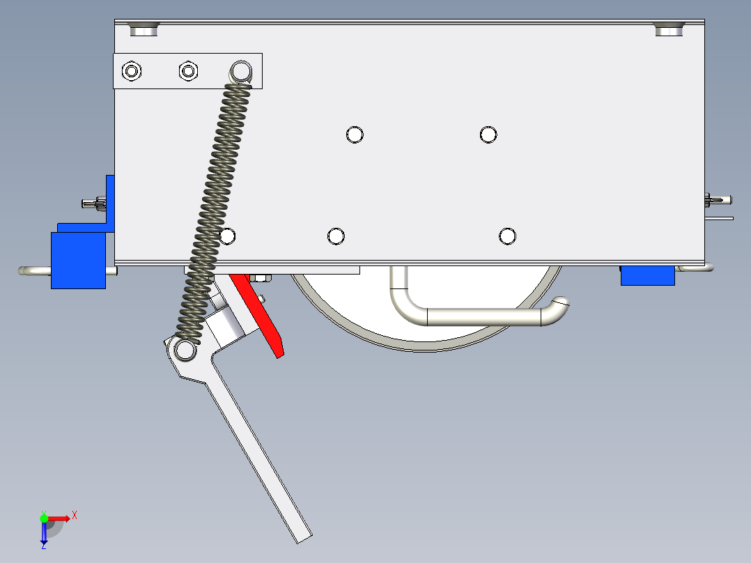 B2004332-纤维缠绕 玻璃纤维浸渍 接吻滚筒俯视图