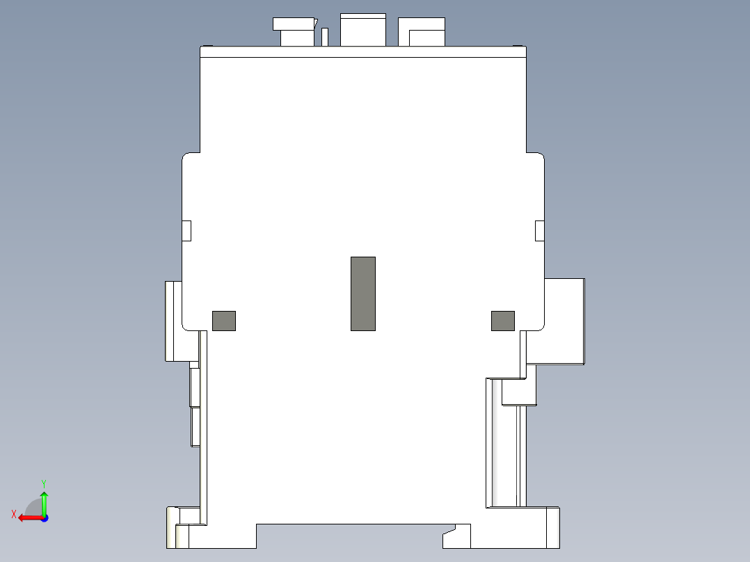 A2005085-C37 系列接触器后视图