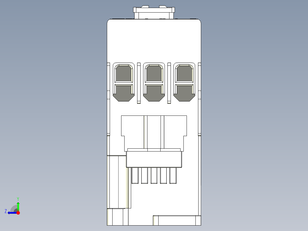 A2005085-C37 系列接触器右视图