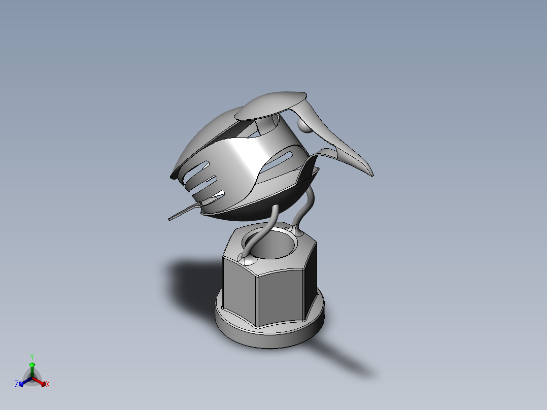 雕塑正等轴测图