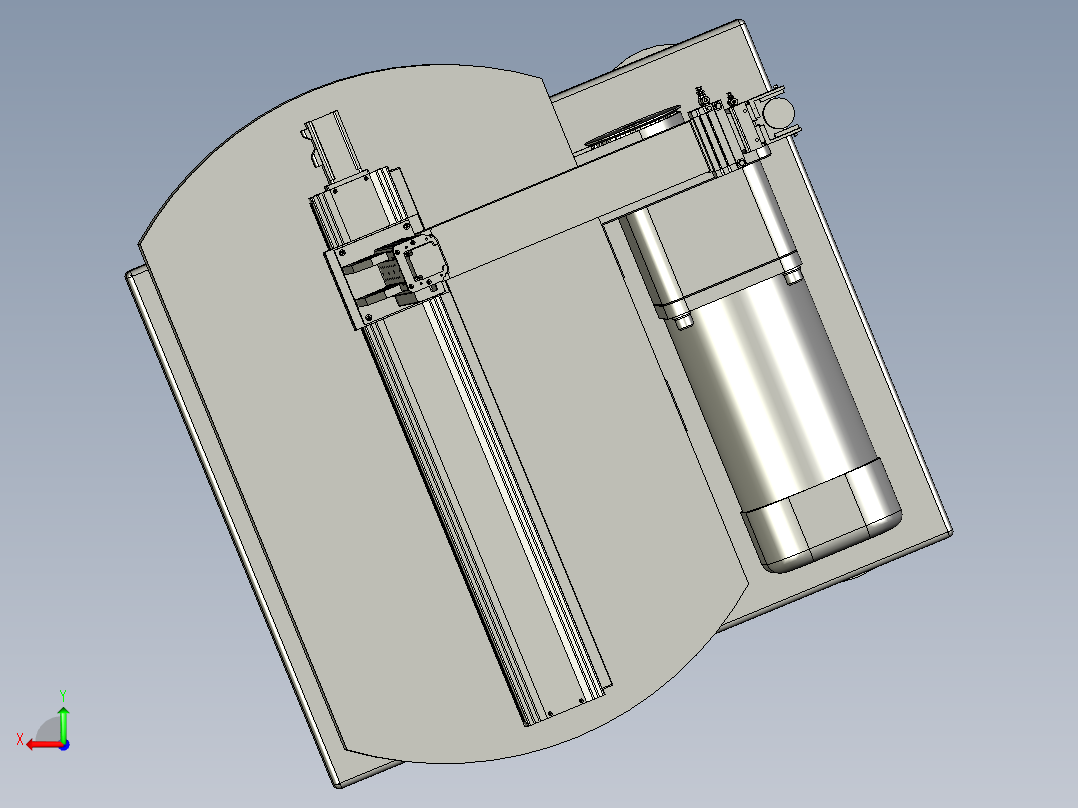 气动夹紧设备 1565370后视图