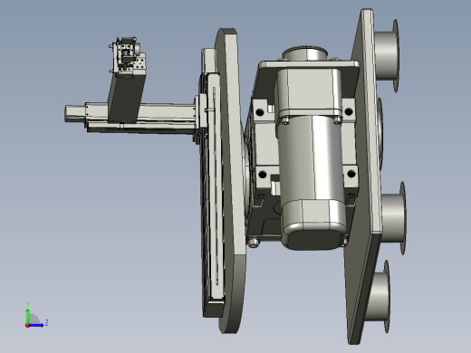 气动夹紧设备 1565370左视缩略图