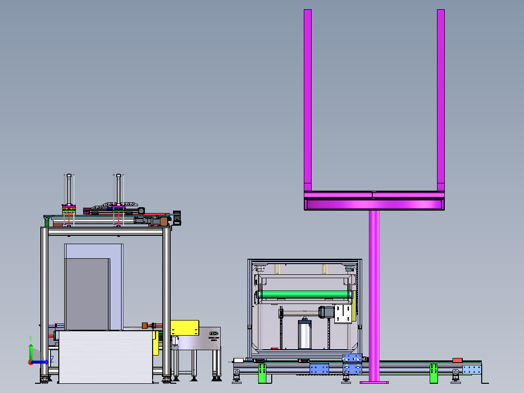 自动涂油机  sw22左视图