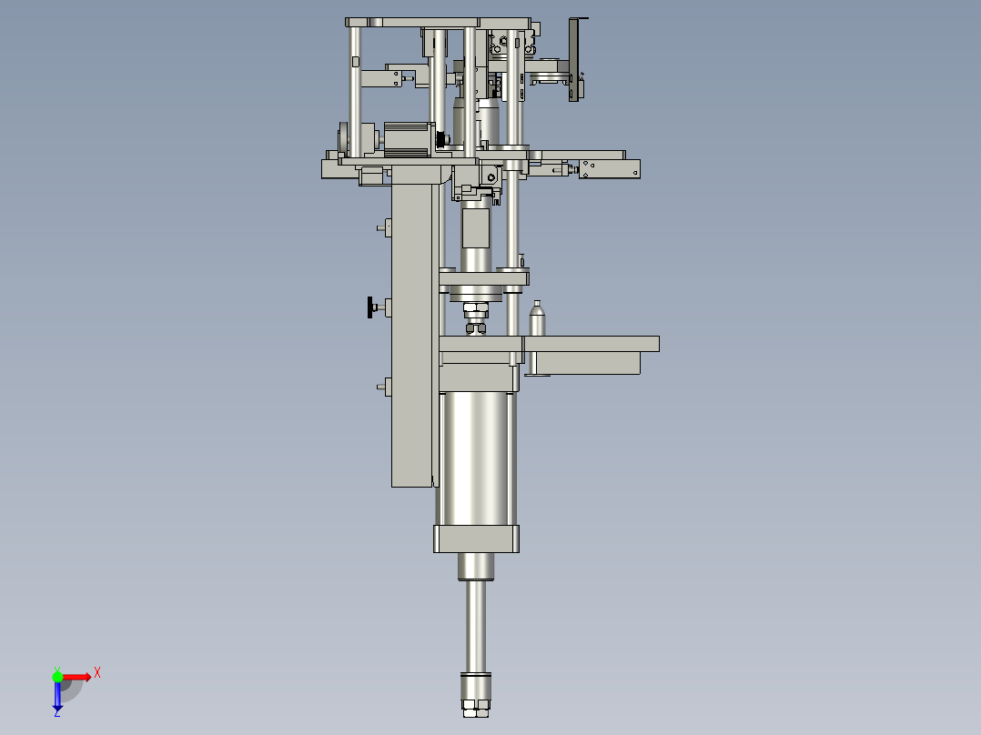 QGJT-压磁条机构俯视图