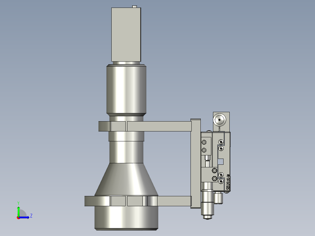 相机单元左视图