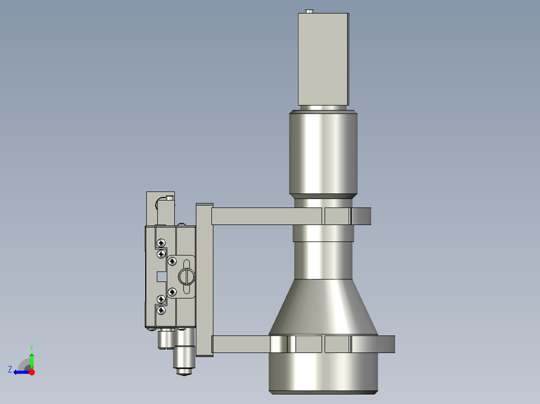 相机单元右视图