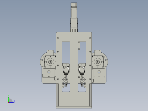 全自动铜膜天线切割检测自动化生产线S2d01-005铜模大细丝剥离组件左视缩略图