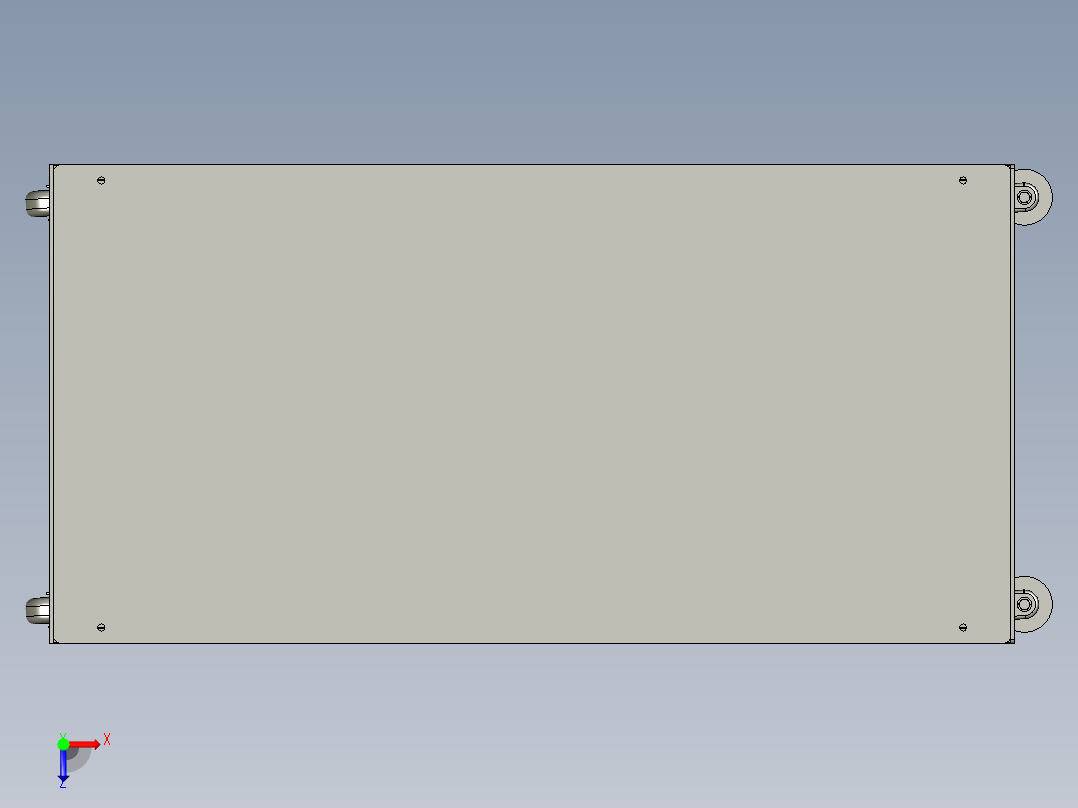 夹持机构的线材切断机俯视图