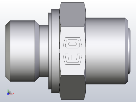 Lok公螺柱连接器6M16F82EDMLOS前视缩略图