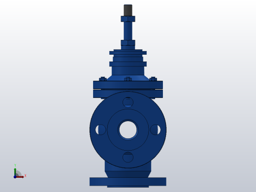 QLD标准型分流阀[DN32－QD－PN40]三通控制阀前视缩略图