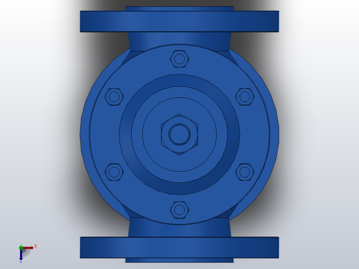 QLD标准型分流阀[DN32－QD－PN40]三通控制阀俯视缩略图