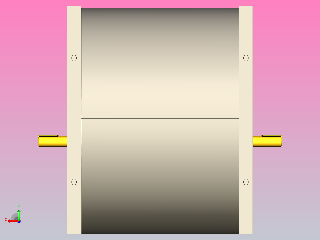 SYH-R离心风机[SYH355 R]后视图