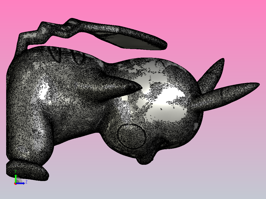 皮卡丘(口袋妖怪)左视图