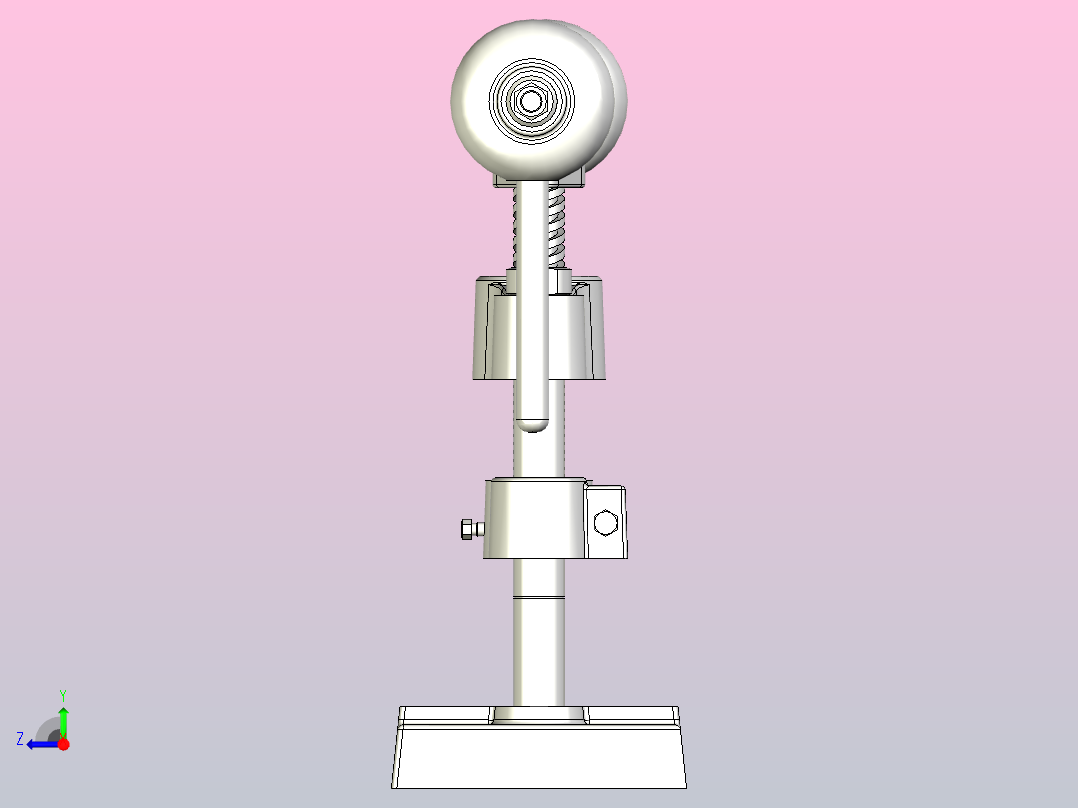 手动压力机2右视图