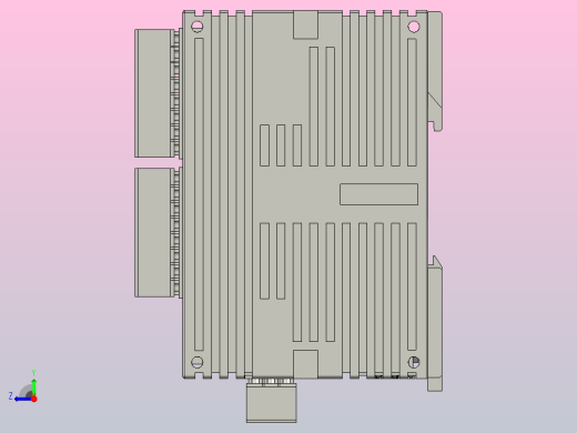 带连接器的PLC DELTA ELECTRONICS DVP20XS2右视缩略图