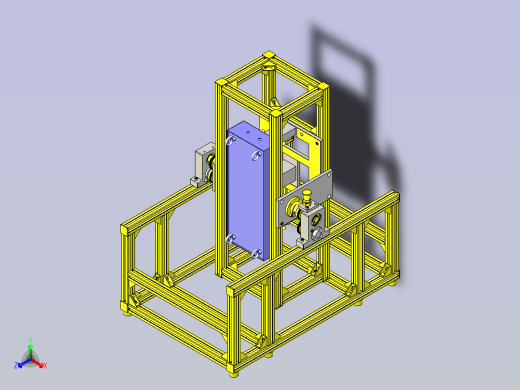一种旋转固定机构3D图纸