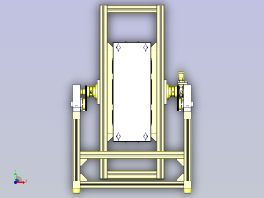 一种旋转固定机构3D图纸前视缩略图