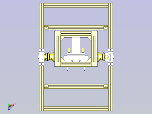 一种旋转固定机构3D图纸俯视缩略图