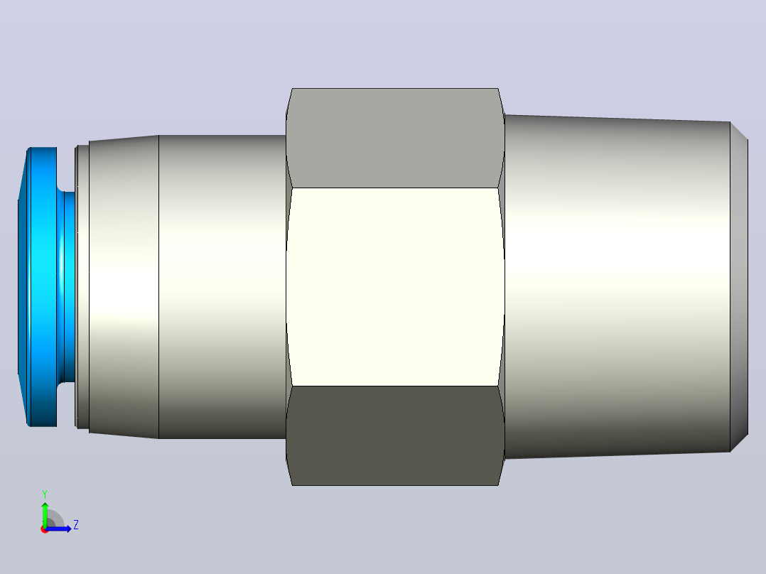 快插接头QSK-3_8-8左视图