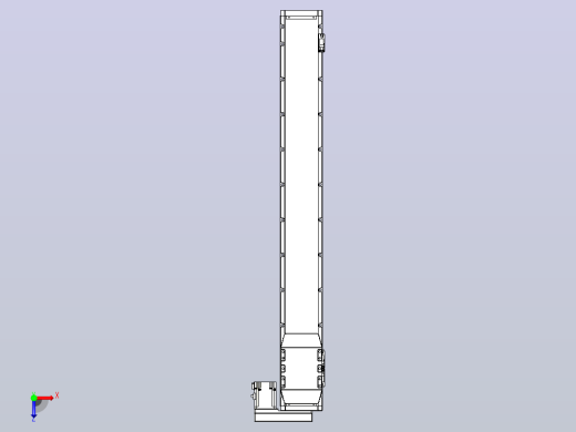 滚珠丝杠直线轴内置导轨TPA-GCR-120-1610C-L900-MR-M40-N3俯视缩略图