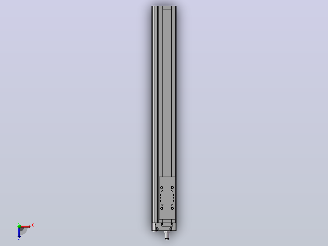 气缸SFP527x625-NB2-L9-M俯视图