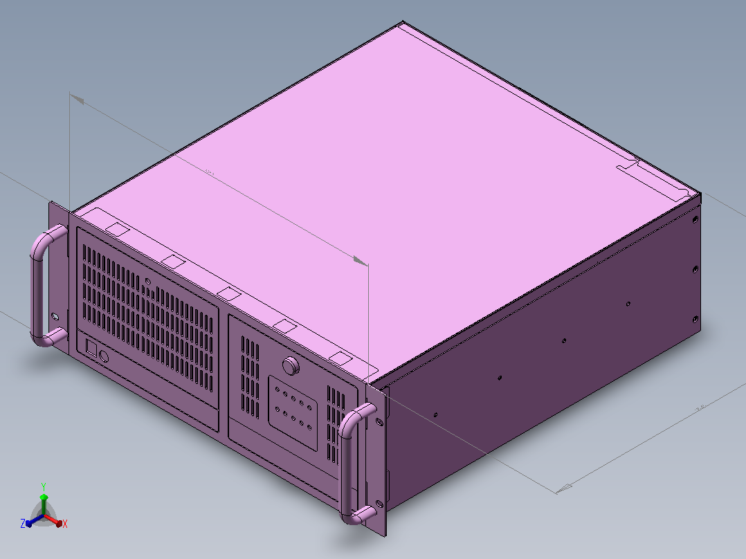 YanHua IPC-610MB-H_ASM主视图