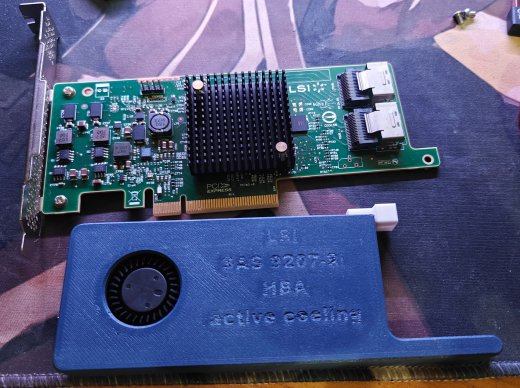 LSI SAS9207-8I风扇管缩略图