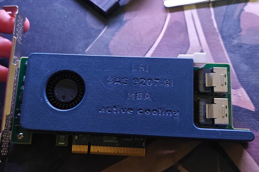 LSI SAS9207-8I风扇管缩略图