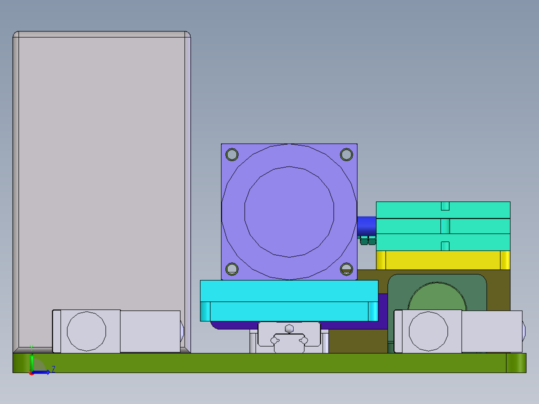 管成型工装sw21可编辑左视图