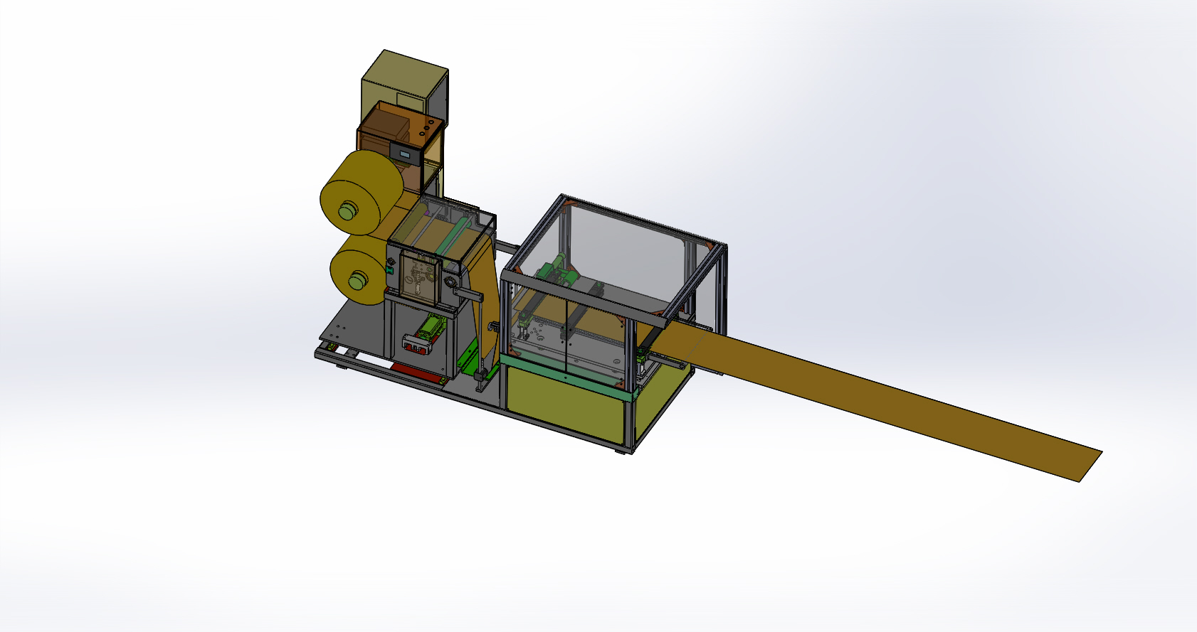 新款卷对卷冲裁一体机sw17可编辑