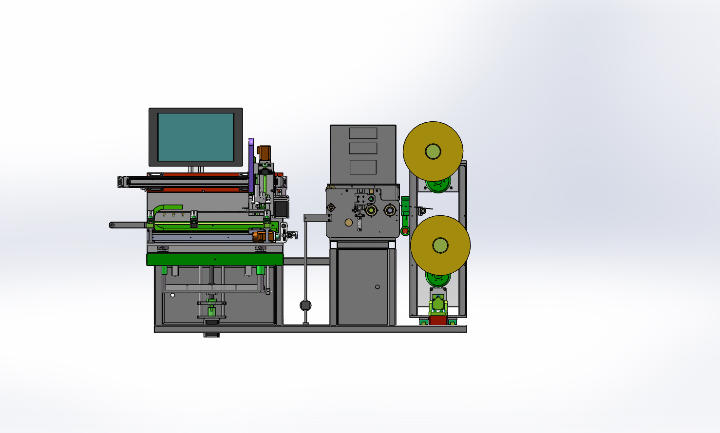 新款卷对卷冲裁一体机sw17可编辑