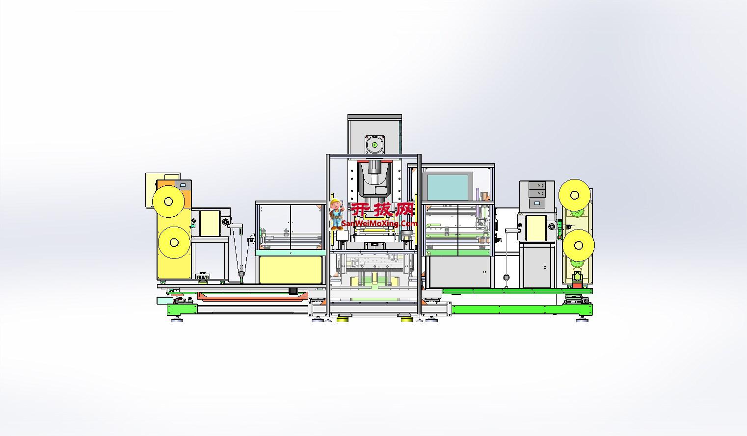 新款卷对卷冲裁一体机sw17可编辑