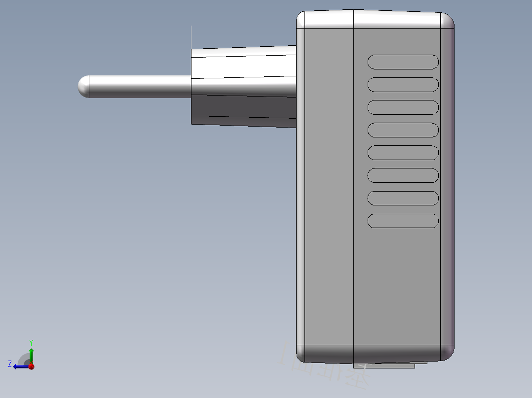 12V IP20变压器右视图