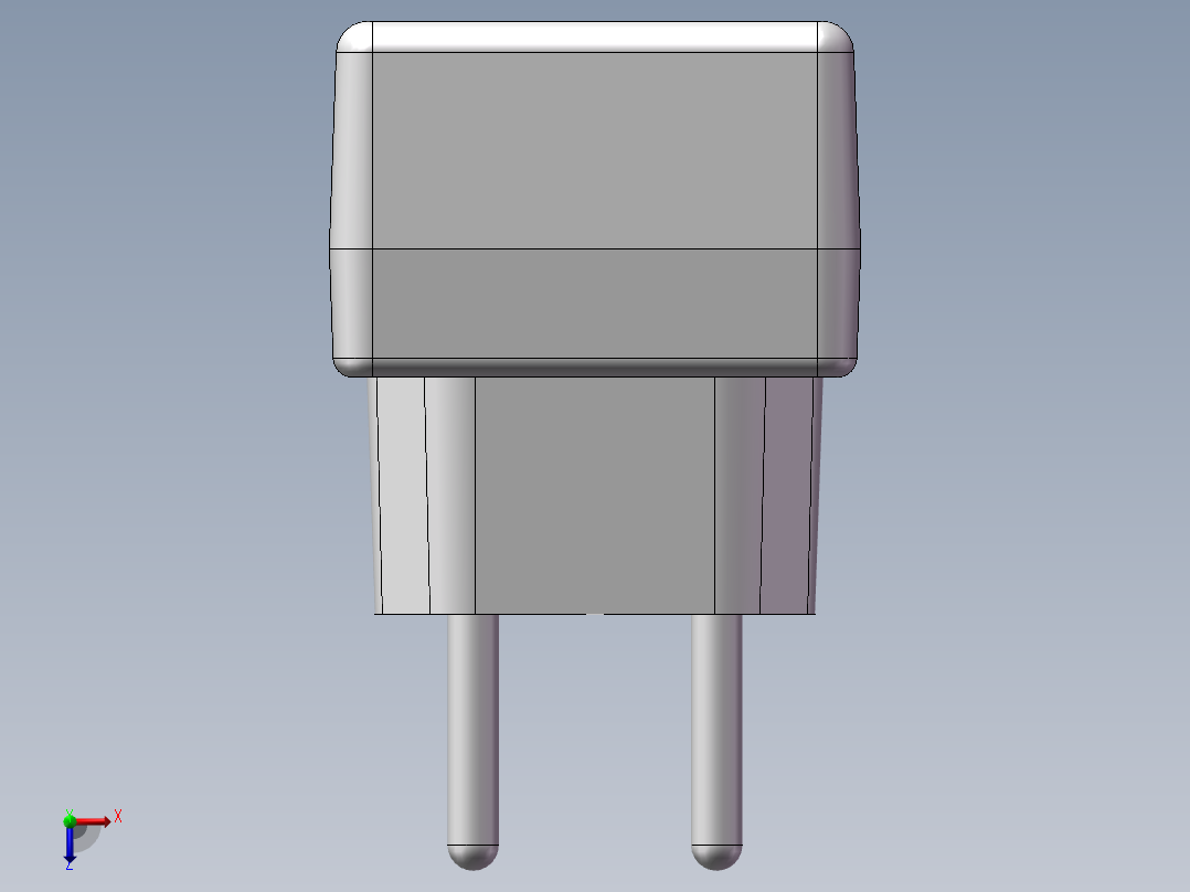 12V IP20变压器俯视图