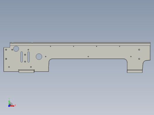 数控车床模型前视缩略图