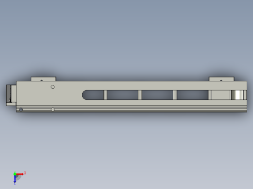数控车床模型俯视缩略图