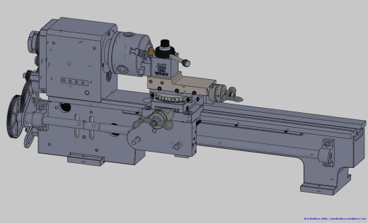 数控车床模型缩略图