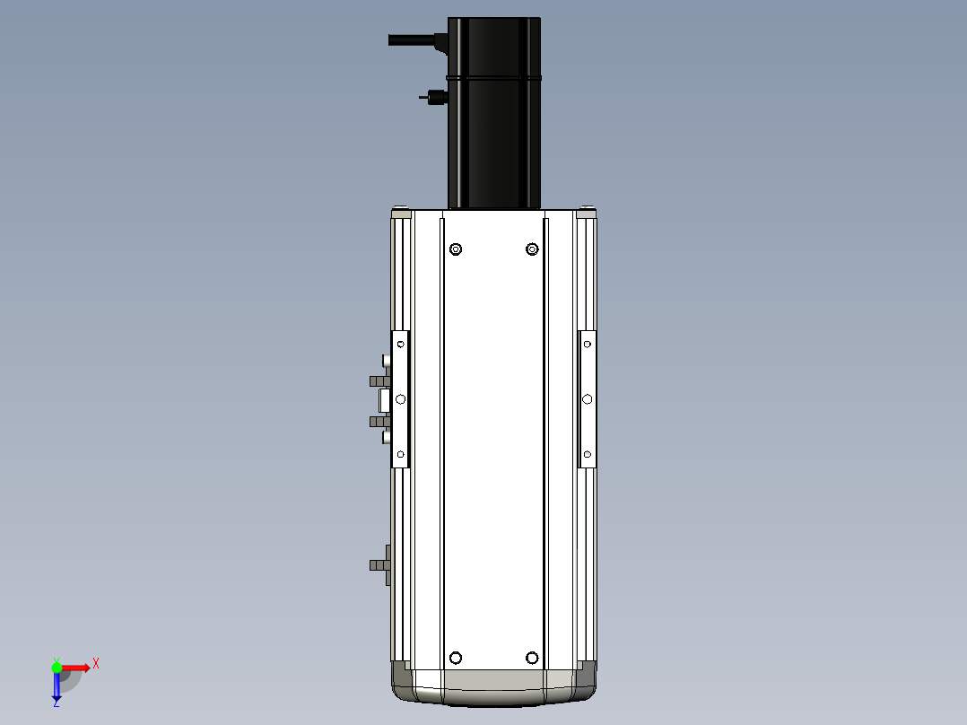 Toyo东佑达直线模组-ETH13-100-BC-200W+煞車俯视图