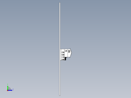 别墅 3D模型左视缩略图