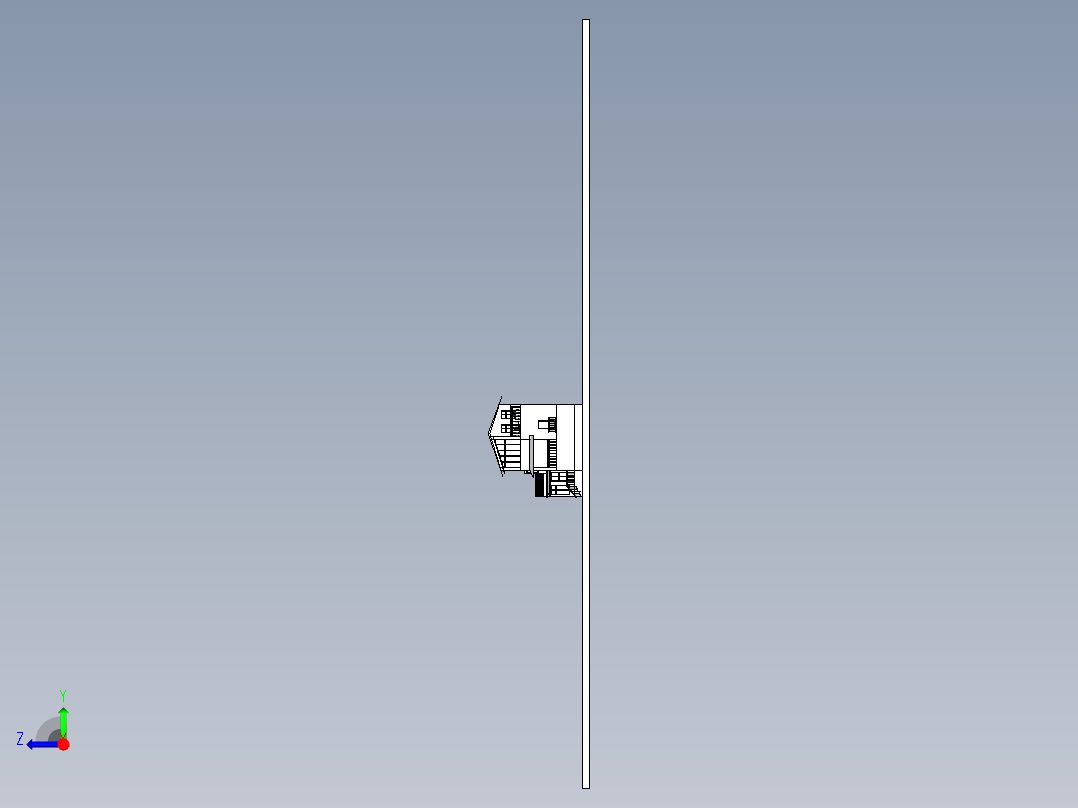 别墅 3D模型正等轴测图