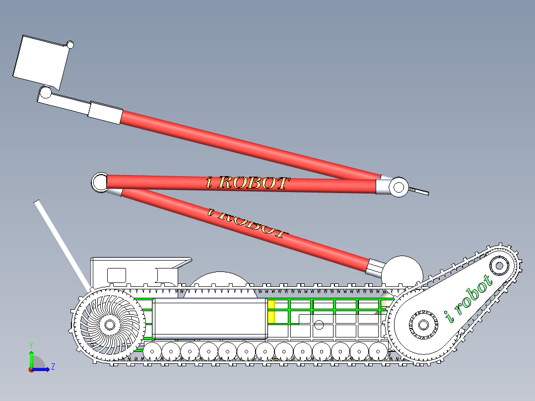 A13-Robot SW2013左视图