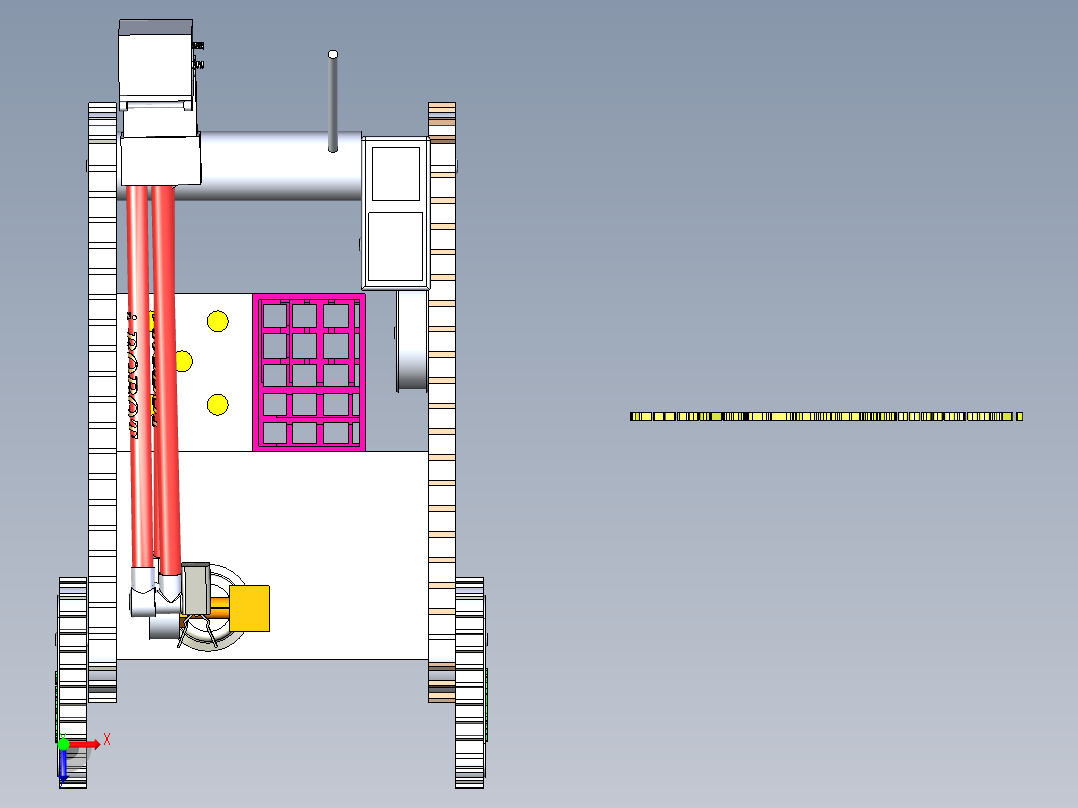 A13-Robot SW2013俯视图