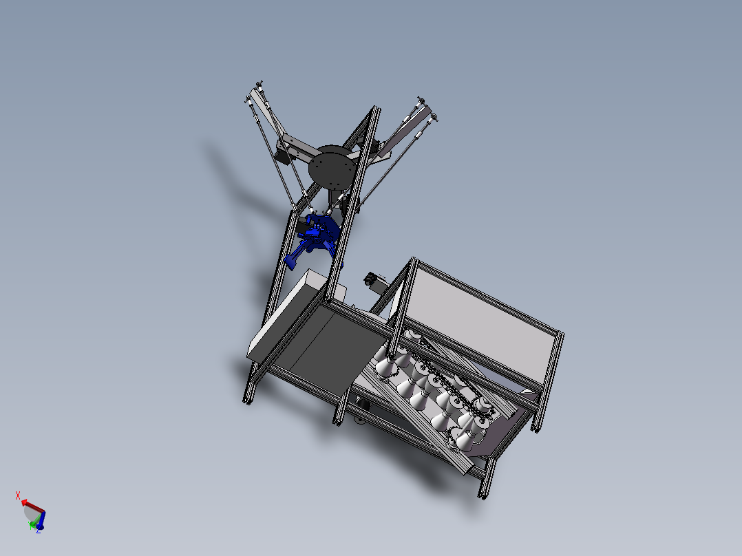 视觉树国采摘机收获机