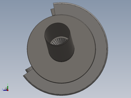 喷气式燃气轮机174---模型格式为 sw右视缩略图