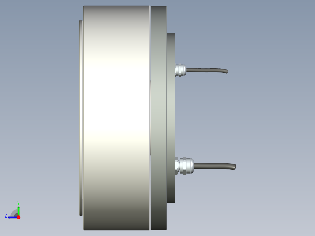 264-080直驱电机右视图