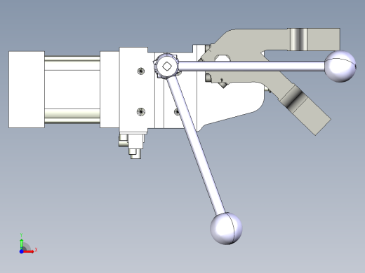 德克斯TUNKERS气缸数模V2 50.1 Z A11 T12 5~44 GRAD前视缩略图