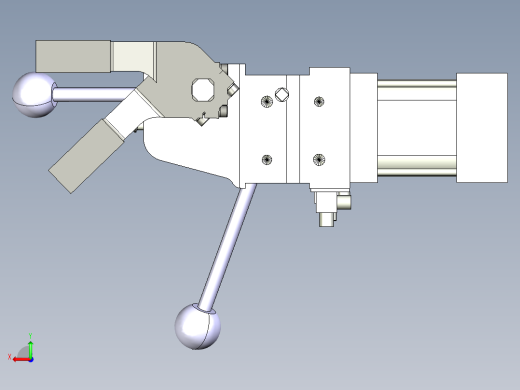 德克斯TUNKERS气缸数模V2 50.1 Z A11 T12 5~44 GRAD后视缩略图