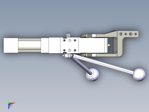 德克斯TUNKERS气缸数模V2 50.1 Z A11 T12 5~44 GRAD俯视缩略图